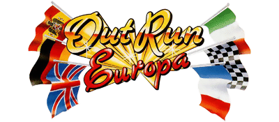 Outrun logo for Commodore 64
